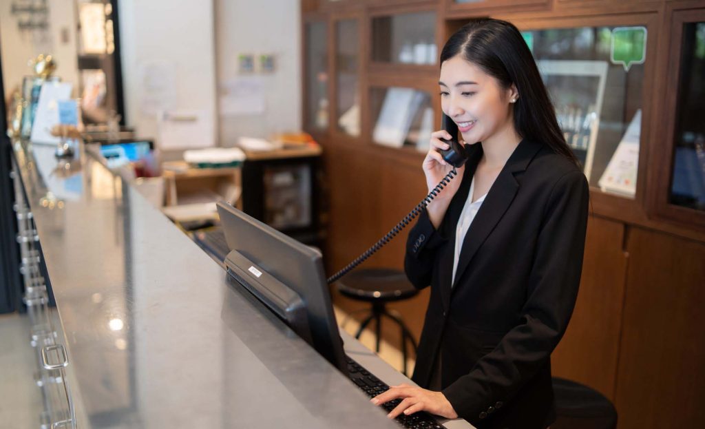 Hotel Receptionist